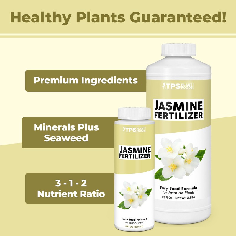 TPS NUTRIENTS Jasmine Fertilizer for All Flowering Jasmine Shrubs and