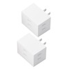 Elecom ECT-29-2WH Power Tap, 3 Outlets, 3 Outlets, Set of