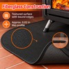 Fire-Resistant Fireplace Hearth Mat for Floor Protection – Non-Slip Fiberglass