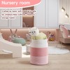 CLHMILY&Z 40L Laundry Basket Round Storage Rope Basket - 13x18