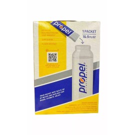 Propel 6 Boxes Propel Flavored Water Powder Mix LEMON 60 Servings New