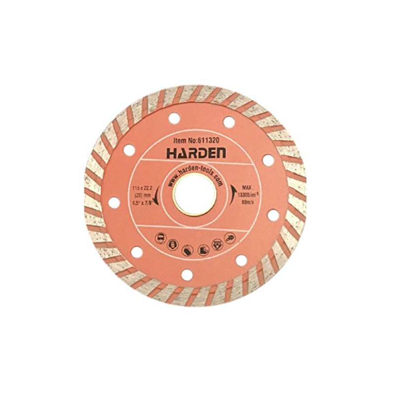 HARDEN turbo diamond cutting blade 230 x 22.2 (HAR 611326)