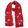 Koly Women's Lady Long Cute Bird Print Scarf Wraps Shawl