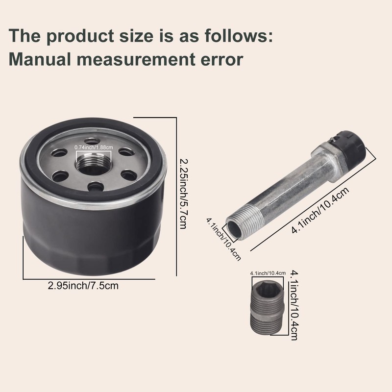 MIU13767B Easy Change Conversion Kit (AM125424 Oil Filter & AM131611