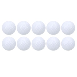 10Pcs Double Layer Golf Practice Balls Soft Putting Training Balls Golf Accessory