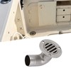 Acouto Boat Deck Drain 90 Degree Deck Drain Fittings 1.5in