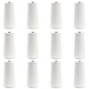 Surf turtle Blind Pull Cord Knobs 12Pcs White Wooden Tassel