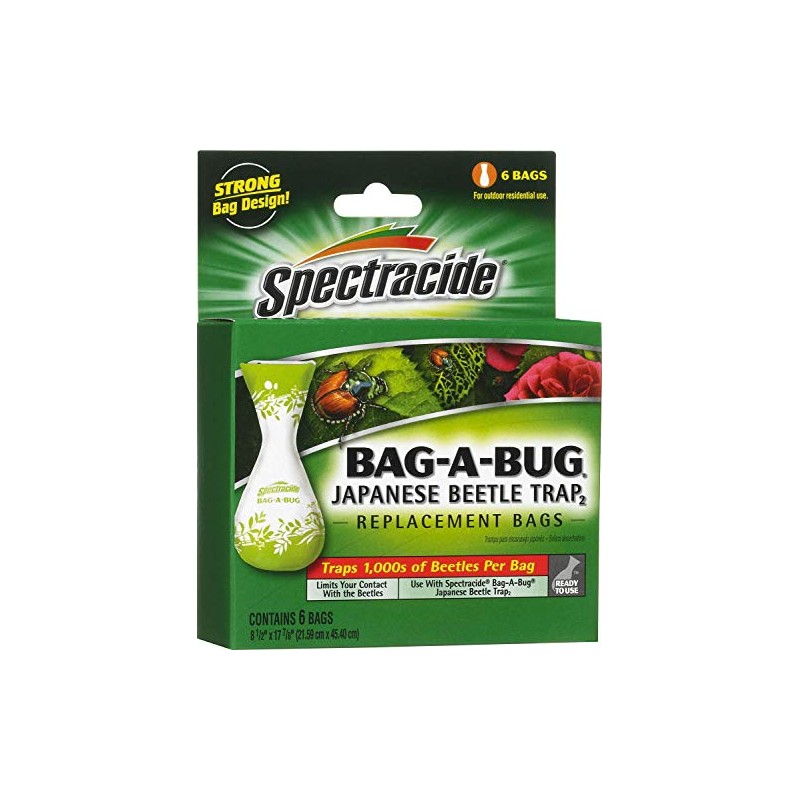Spectracide Bag-A-Bug Japanese Beetle Trap2 30 Ct. (Replacement Bags Only)