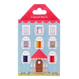 サンスター文具 ムーミン 色鉛筆 ハウス型 S5010870