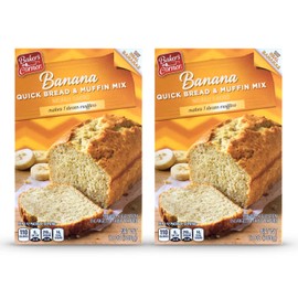 Baker’s Corner Banana Quick Bread and Muffin Mix, 13 oz (Pack of 2)