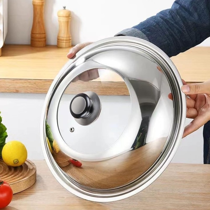 Visxcnu 2 x Handle for Pan Lids, Universal Replacement Handle