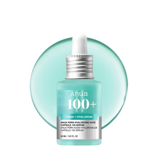 Anua PDRN Hyaluronic Acid Capsule 100 Serum, Radiant Face Serum,