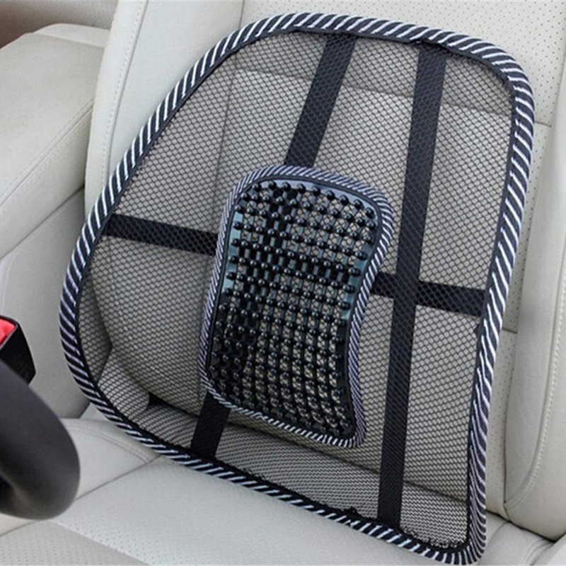 Car Back Support,Car Mesh Chair Back Support Massage Cushion Mesh