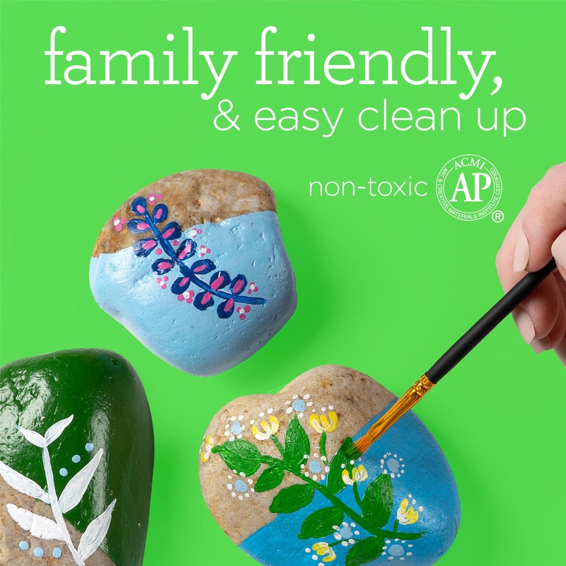 Apple Barrel Acrylic Paint, Black (Pack of 3) 2 oz,