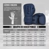 Guantes De Box Punkzz Para Kickboxing,strap Velcro, 8 - 18oz