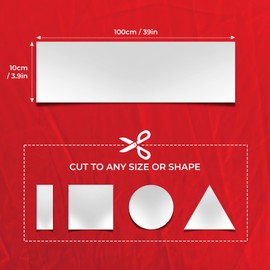 Vinyl Super Patch, Adhesive Patches for Ice Rink Liner Repair, Hockey & Skating Supplies, White, 3.9-inch x 39-inch Roll, by RinkMaster