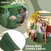 Locmeo 4 Pack Army Laundry Bags Military Cotton Laundry Bag