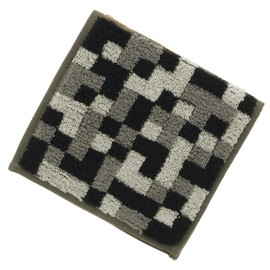 Tanaka Industries, Imabari Towel, Handkerchief, Otta, Half Towel, Handkerchief, Made in Japan, Gray, Approx. 9.8 x 4.9 inches (25 x 12.5 cm), 21-45