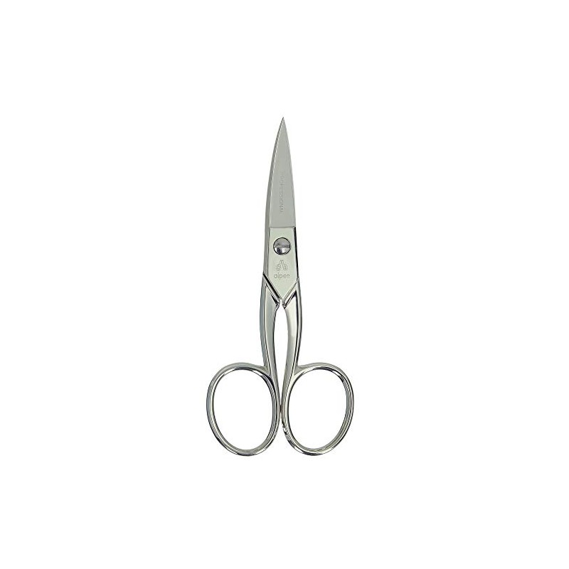 ALPEN Nail Scissors, pol. 4 carbon steel, C50, nickel-plated, polished.