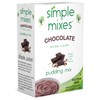 Simple Mixes Natural Instant Pudding Mix, Chocolate, 3.4 Ounce, Pack
