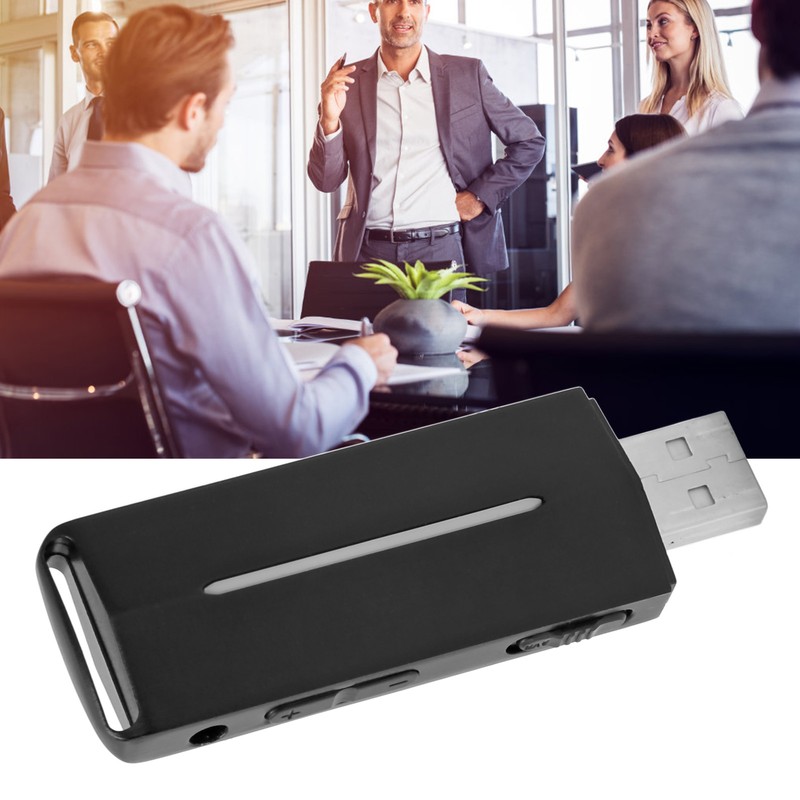 USB Recorder Voice Activated Noise Reduction Small Recording Device with