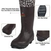 HISEA Neoprene Chest Waders Leopard Print Duck Hunting Waders for