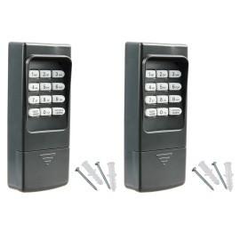 Need-A-Remote 2 Replacement For Linear MCS420001 Multi-Code Wireless Keypad Garage Opener
