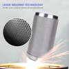 Amwater Stainless Steel Cleanable Wire Mesh Filter Cartridge 5”Length,2.5"OD(50 Micron)