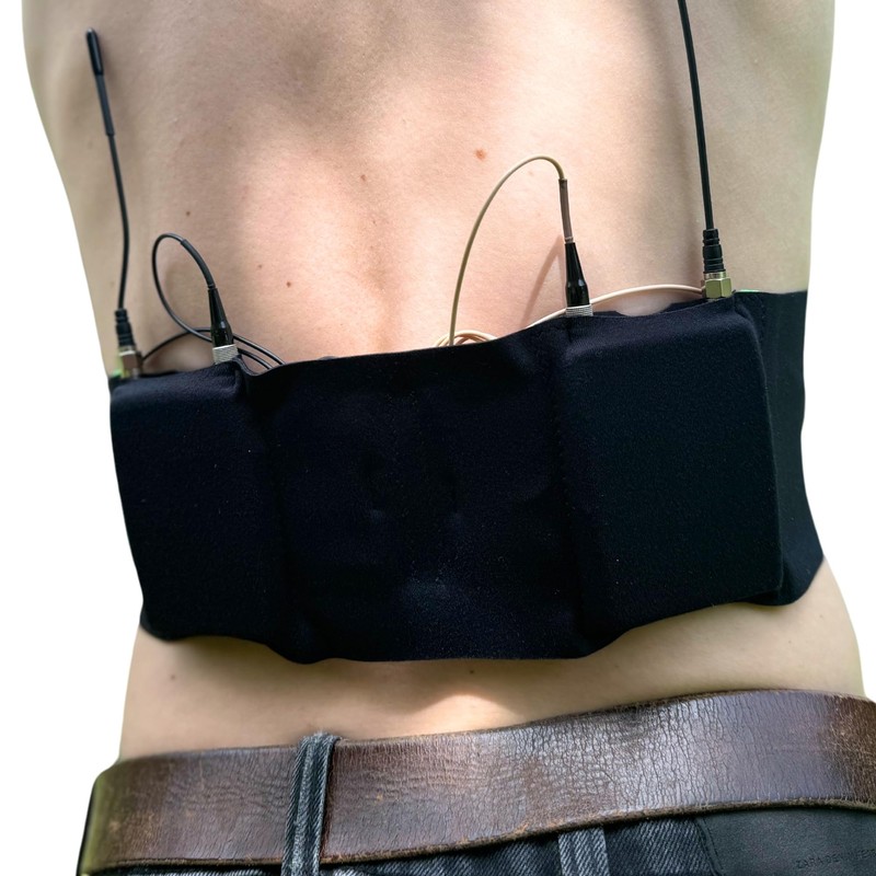 URSA Waist Strap - Ultra Slim, Breathable & Stretchy Microphone