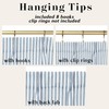 Coastal Bathroom Window Curtains,Short Privacy Sheer Linen Light Blue Striped