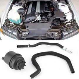 Hose Kit for Power Steering Tank Suitable for E46 320Ci 325Ci 325i 330Ci 330i Power Steering Hose Replace 32411097164 32411095526 32411094306