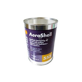 AeroShell Turbine Oil 555 Synthetic Turbine Engine Oil - Quart Can
