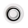 Westbrass D2089-50 3-Bolt mount Waste Disposal Flange & Stopper, Powder