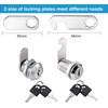Litensh 5/8 Inch Security Mailbox Lock, 16mm Letter Post Box