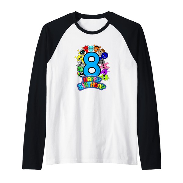 Happy 8th Birthday Sprunky! | Simon Funbot Oren Pinki Raglan