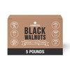 Hammons Fancy Large Black Walnuts -Wild Harvested - Non-GMO -
