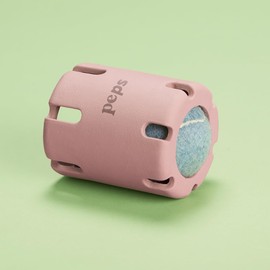 Peps Pet Toy Natural Rubber Solo Play Ball - Blush