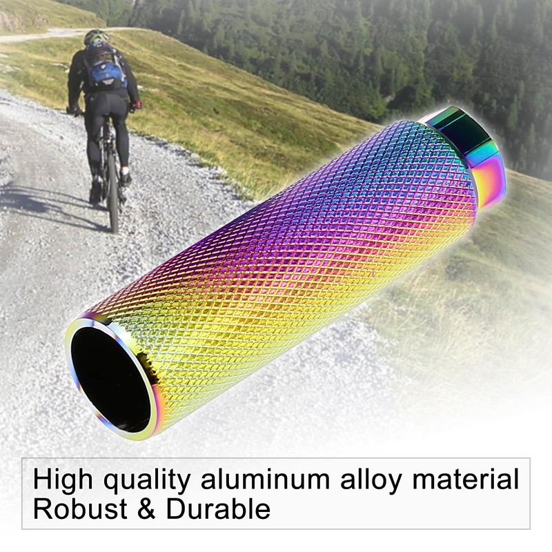 X AUTOHAUX Pair 100x28mm Axle Foot Pegs for Bike Fit
