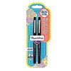 PAPER MATE Flair Ballpoint Pen Medium Point Black Ink Pack