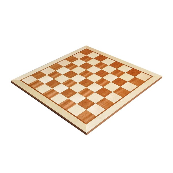The House of Staunton Maple & Mahogany Wooden Chess Board - 2.0"