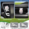 2 Pcs Cute Cow Car Air Vent Clip Set- Funny