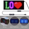 Rupse 10.6"x4.7" Flexible LED Sign for Car, IP66 Waterproof Programmable