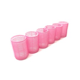 1-1/2” Self Grip Hair Rollers - 6 Count assort