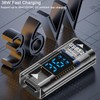 LUIRSAY USB C to USB Adapter 10Gbps 12V/3A LED Display