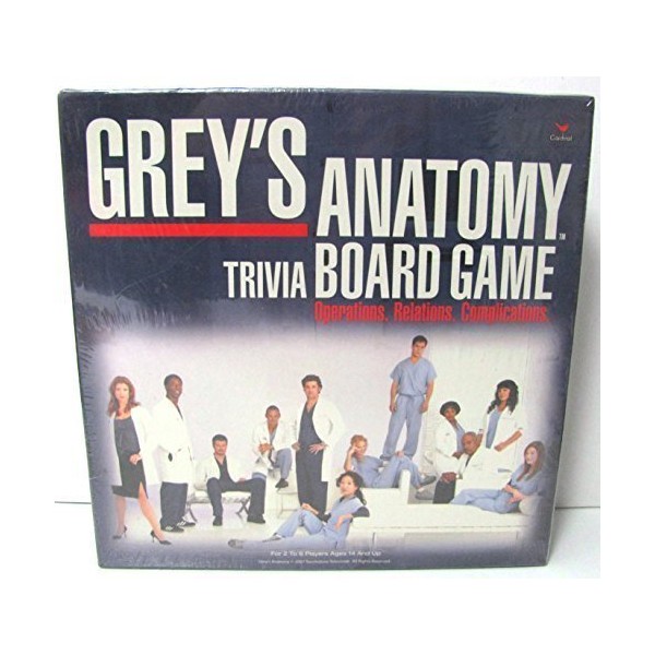 Grey's Anatomy Trivia Board Game