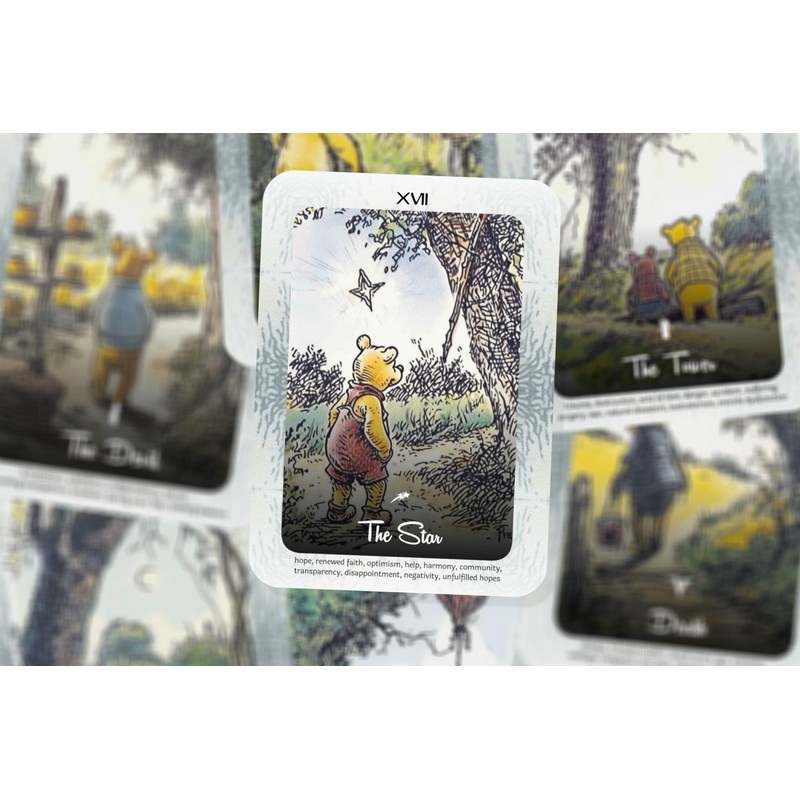 The Tarot of Winnie - 78 Cards Tarot Deck for
