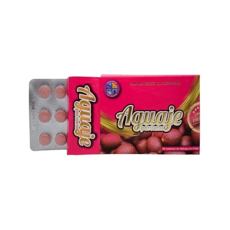 Aguaje Peruano 30 Tabletas
