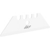 Slice 10524 Ceramic Utility Blades (Rounded-Tip), Finger-Friendly, Safe to Touch,