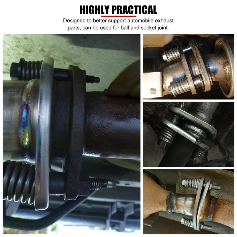 Exhaust Fix Kit,Exhaust Bolt Nut and Spring Kit 35129 Repair