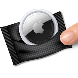 8PK fabric GPS holder for AirTags, secure and discreet, for clothing, suitable for, Luggage Bags, Sports Clothing and Equipment, and Outdoor Activities Pack of (8)